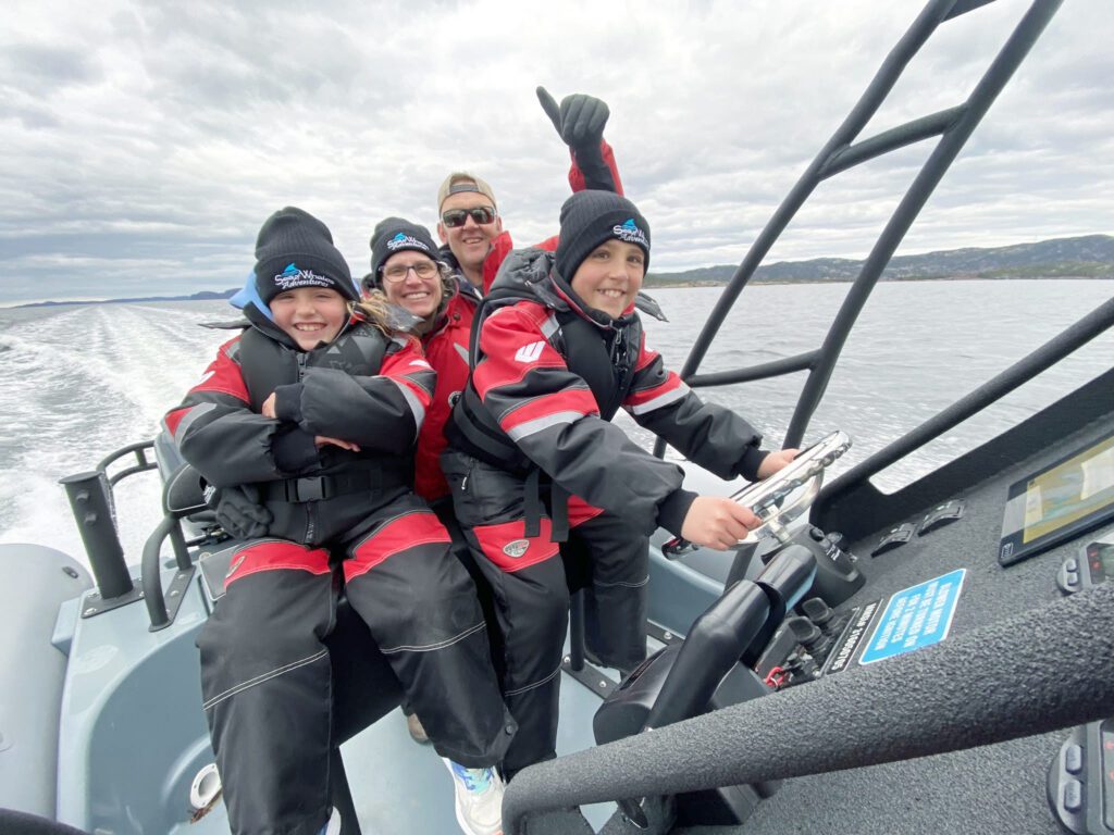 Whale watching with Sea of Whales Adventures. Things to do with kids on the Bonavista peninsula